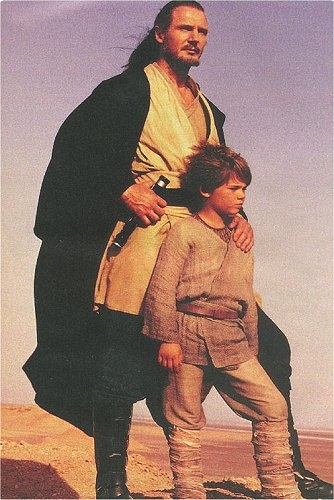 luke skywalker qui gon jinn